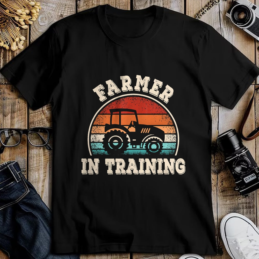 Best Farmer Life Shirt, Funny Farmer UnisexT-Shirt/Hoodie/Sweatshirt HLT00 - Farmer in Training Tractor Funny Farming Boys Girls Kids T-Shirt
