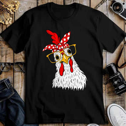 Best Farmer Life Shirt, Funny Farmer UnisexT-Shirt/Hoodie/Sweatshirt HLT00 - Chicken Bandana Girl - Poultry Owner Rancher Farmer Backyard T-Shirt