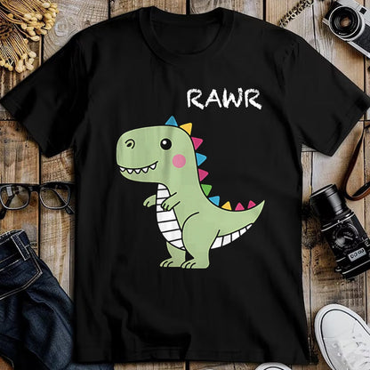 Best Dinosaur Lover Shirt, Funny Dinosaur UnisexT-Shirt/Hoodie/Sweatshirt HLT00 - Cute DinosaursIllustration - Dino Collection - Classic T-Shirt, Men, Black, 3X-Large