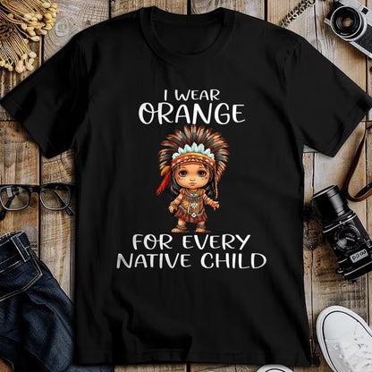Native American T-Shirts, Vintage Native American Unisex T-Shirt/Hoodie/Sweatshirt HLT00 - Wear orange for every American native child Indian Pride (1)