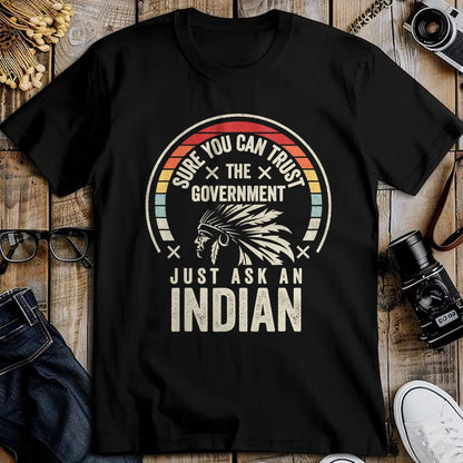 Native American T-Shirts, Vintage Native American Unisex T-Shirt/Hoodie/Sweatshirt HLT00 - Retro Vintage Native American Trust Government