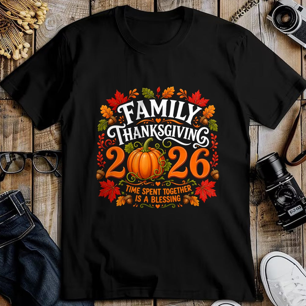 Best Thanksgiving Family Shirt , Funny Thanksgiving UnisexT-Shirt/Hoodie/Sweatshirt HLT00 - Family Thanksgiving 2026 Thanksgiving Crew Matching Group T-Shirt