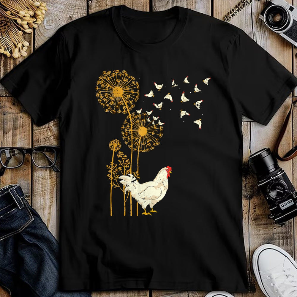 Best Farmer Life Shirt, Funny Farmer UnisexT-Shirt/Hoodie/Sweatshirt HLT00 - Farmer Poultry Bird Flower Farm Animal Dandelion Chicken T-Shirt Small