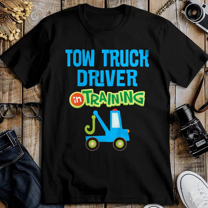 Best Truck Driver Life Shirt, Funny Trucker UnisexT-Shirt/Hoodie/Sweatshirt HLT00 - Kids Future Tow Truck Driver in Training T-Shirt