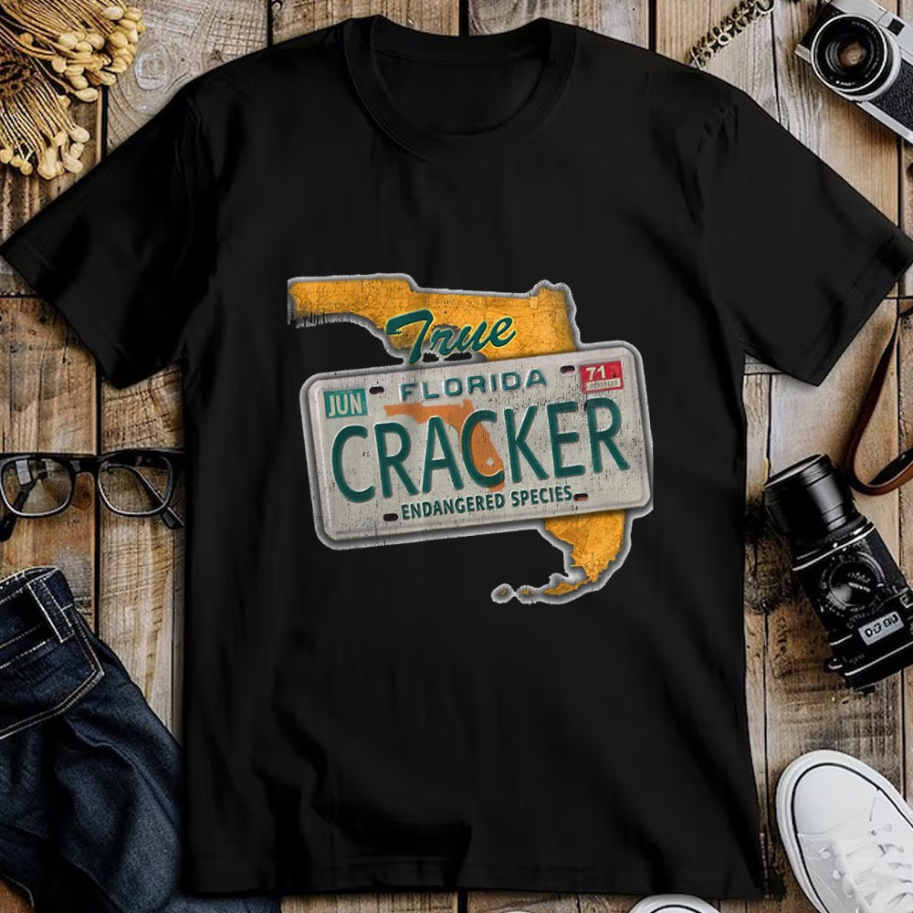 Native American T-Shirts, Vintage Native American Unisex T-Shirt/Hoodie/Sweatshirt HLT00 - Florida Cracker Endangered Species Florida Native Tshirt