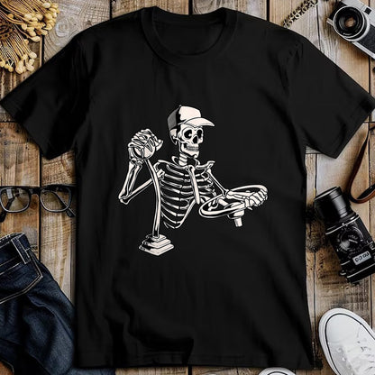 Best Truck Driver Life Shirt, Funny Trucker UnisexT-Shirt/Hoodie/Sweatshirt HLT00 - Skeleton Truck Driver - Funny Big Trucking Trucker T-Shirt