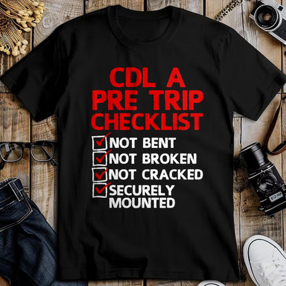Best Truck Driver Life Shirt, Funny Trucker UnisexT-Shirt/Hoodie/Sweatshirt HLT00 - Cool CDL Trucker Art for Men Women Trucking CDL Truck Driver T-Shirt (4)