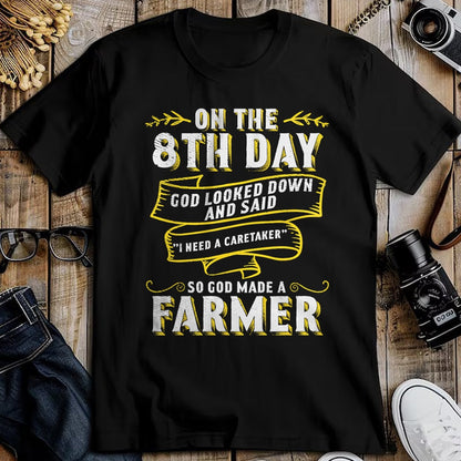 Best Farmer Life Shirt, Funny Farmer UnisexT-Shirt/Hoodie/Sweatshirt HLT00 - So God Made a Farmer Farming Agriculture T-Shirt