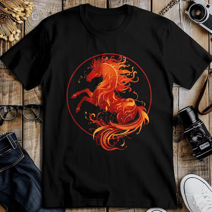 Best Horse Lover Shirt , Funny Horse UnisexT-Shirt/Hoodie/Sweatshirt HLT00 - Year of The Fire Horse 2026 Chinese New Year Strength T-Shirt