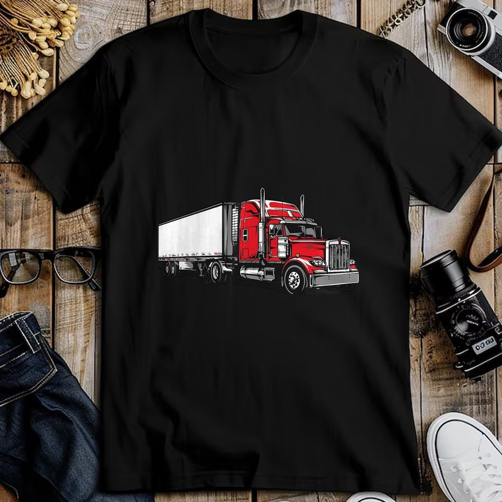 Best Truck Driver Life Shirt, Funny Trucker UnisexT-Shirt/Hoodie/Sweatshirt HLT00 - Semi Truck Driver T-Shirt, Men, Black, 3X-Large