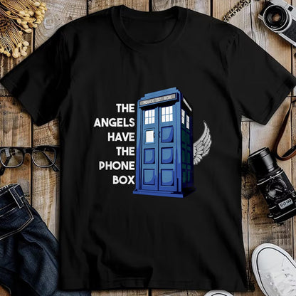 Best Doctor Shirt, Funny Doctor UnisexT-Shirt/Hoodie/Sweatshirt HLT00 - The Angels Have The Phone Box T-Shirt