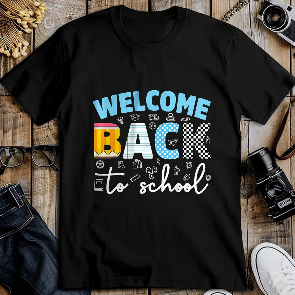 Best Student Shirt, Funny Back To School UnisexT-Shirt/Hoodie/Sweatshirt HLT00 - Welcome Back to School Shirt Teacher Student Gift Boys Girls T-Shirt