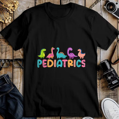 Best Doctor Shirt, Funny Doctor UnisexT-Shirt/Hoodie/Sweatshirt HLT00 - Pediatrics Dinosaurs Peds Nurse Crew Appreciation Pediatric T-Shirt, Men, Black, 3X-Large