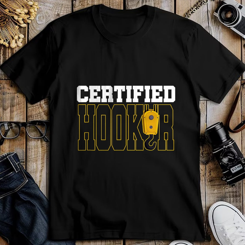 Best Truck Driver Life Shirt, Funny Trucker UnisexT-Shirt/Hoodie/Sweatshirt HLT00 - Certified Hooker  Wrecker  Tow Truck Driver T-Shirt