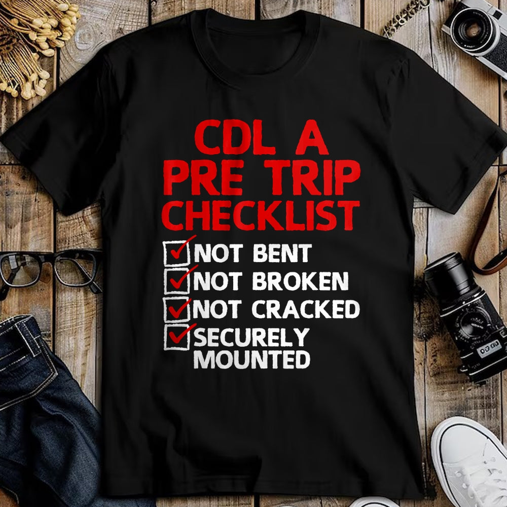 Best Truck Driver Life Shirt, Funny Trucker UnisexT-Shirt/Hoodie/Sweatshirt HLT00 - Cool CDL Trucker Art for Men Women Trucking CDL Truck Driver T-Shirt