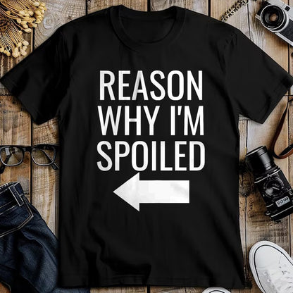 Best Wife Shirt, Wife and Husband Unisex T-Shirt/Hoodie/Sweatshirt HLT00 - Reason Why I'm Broke Spoiled Funny Matching Couples T-Shirt