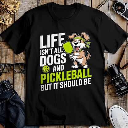 Funny Pickleball Shirt, Pickleball Lover Unisex T-Shirt/Hoodie/Sweatshirt HLT00 - Funny Pickleball Shirt Men Women Player Dog Lover Owner Joke T-Shirt