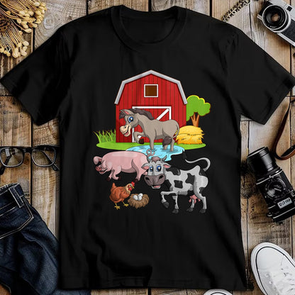 Best Farmer Life Shirt, Funny Farmer UnisexT-Shirt/Hoodie/Sweatshirt HLT00 - Donkey Pig Chicken Cow Agriculture Farm Animal T-Shirt