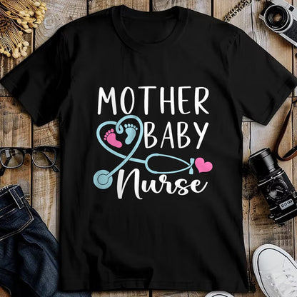 Funny Nurse Shirt, Nurse Unisex T-Shirt/Hoodie/Sweatshirt HLT00 - Postpartum Mother Baby Nurse Mom Baby Postpartum Nursing T-Shirt