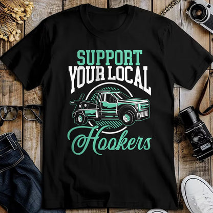 Best Truck Driver Life Shirt, Funny Trucker UnisexT-Shirt/Hoodie/Sweatshirt HLT00 - Tow Truck Driver Proud Trucker Towing Tow Trucker T-Shirt