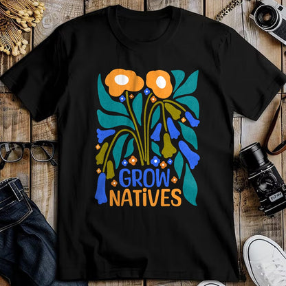 Native American T-Shirts, Vintage Native American Unisex T-Shirt/Hoodie/Sweatshirt HLT00 - Grow Natives for Gardeners Who Grow Native Plants