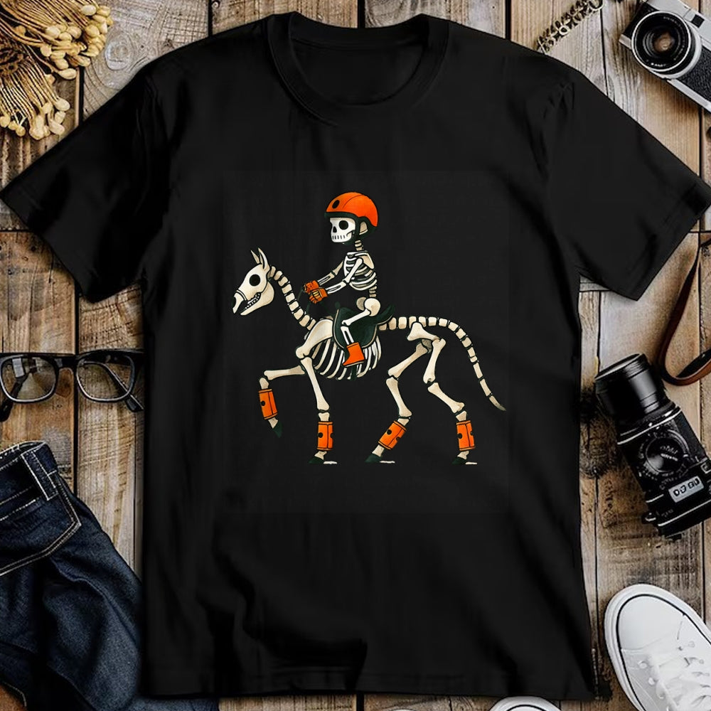 Best Horse Lover Shirt , Funny Horse UnisexT-Shirt/Hoodie/Sweatshirt HLT00 - Skeleton Horse Riding Halloween Costume Funny Boys Girl Kids T-Shirt