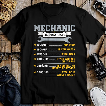 Best Mechanic Life Shirt, Funny Mechanic UnisexT-Shirt/Hoodie/Sweatshirt HLT00 - Mens Funny Mechanic Hourly Rate Car Mechanic Car Guy T-Shirt