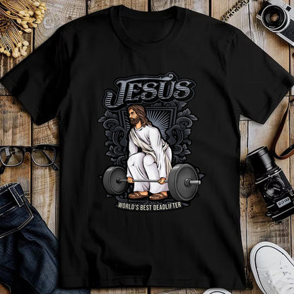 Christian Tee, Christian Faith Unisex T-Shirt/Hoodie/Sweatshirt HLT00 - Funny Jesus Christian Weight Lifting Men Women Gym Gag Gifts T-Shirt