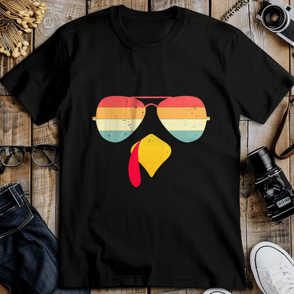 Best Thanksgiving Family Shirt , Funny Thanksgiving UnisexT-Shirt/Hoodie/Sweatshirt HLT00 - Cool Turkey Face with Sunglasses Funny Thanksgiving for Boys T-Shirt