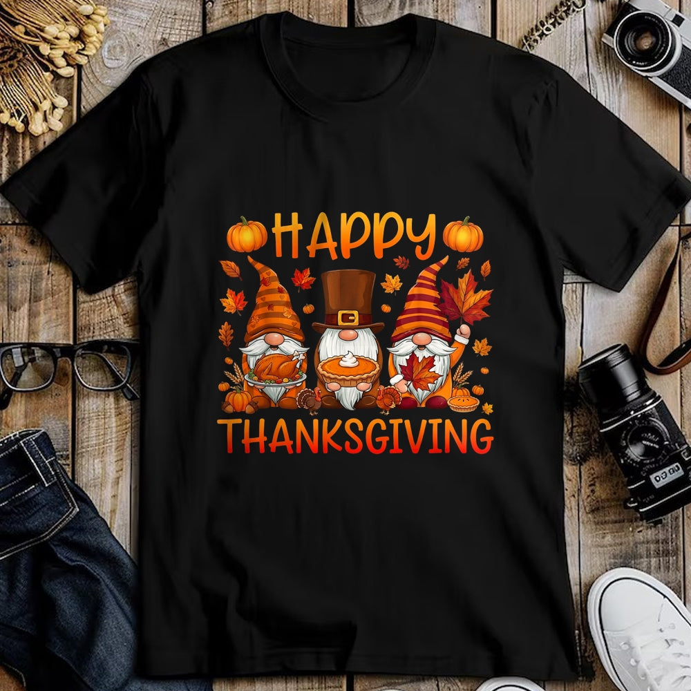 Best Thanksgiving Family Shirt , Funny Thanksgiving UnisexT-Shirt/Hoodie/Sweatshirt HLT00 - Happy Thanksgiving Gnomes for Turkey Day Family Dinner T-Shirt