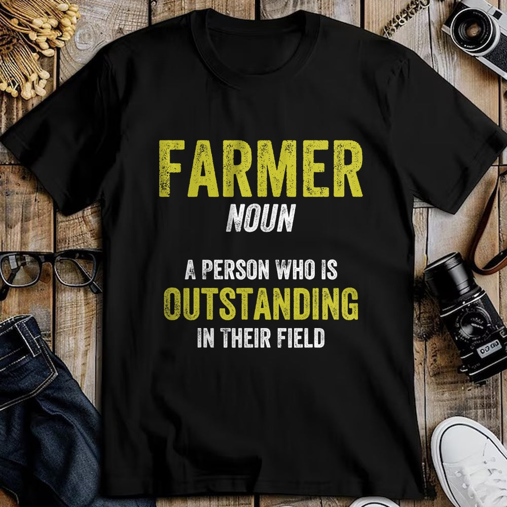 Best Farmer Life Shirt, Funny Farmer UnisexT-Shirt/Hoodie/Sweatshirt HLT00 - Farmer Outstanding In Their Field Farming Gift For Farmers T-Shirt