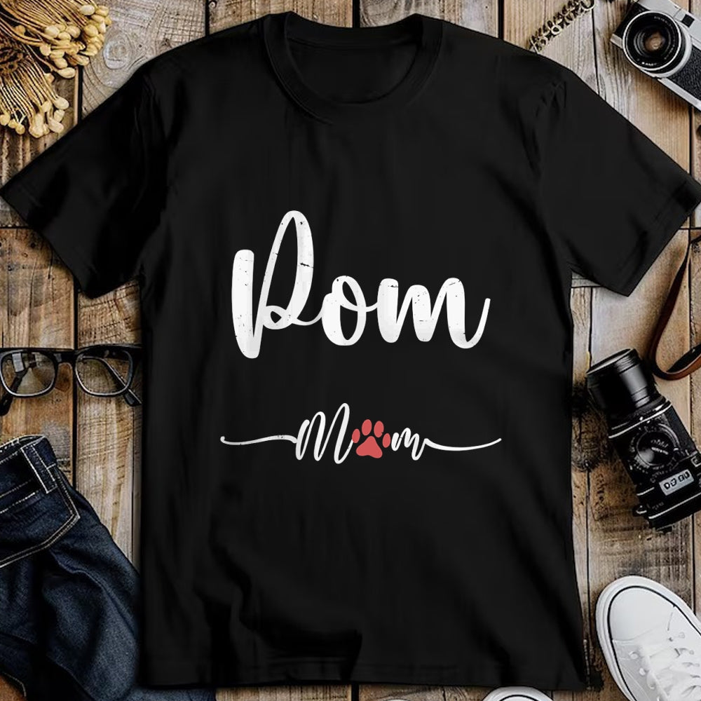 Dog Love Shirt, Dog Lover Gift T-Shirt/Hoodie/Sweatshirt HLT00 - Pom Dog Mom Funny Womens Pomeranian Lovers Gift Mom T-Shirt