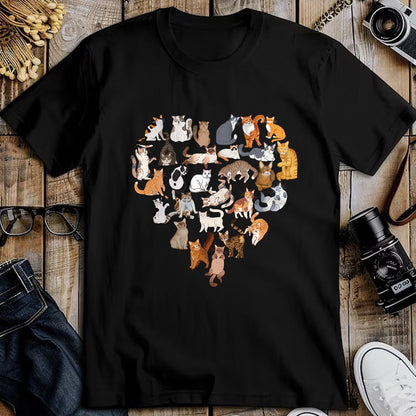 Cat Love Shirt, Funny Cat Lover Gift UnisexT-Shirt/Hoodie/Sweatshirt HLT00 - Cats Love Kitty Nerd Cat Lovely Kitten Lovers T-Shirt