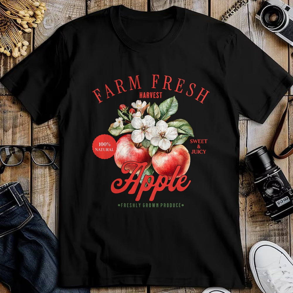 Best Farmer Life Shirt, Funny Farmer UnisexT-Shirt/Hoodie/Sweatshirt HLT00 - Farm Fresh Organic Apple Farmer's Market Homegrown Vintage T-Shirt
