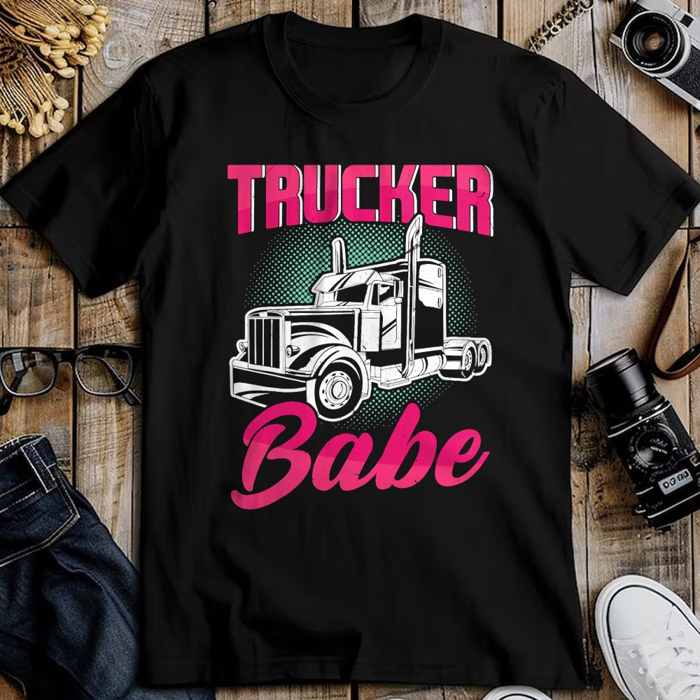 Best Truck Driver Life Shirt, Funny Trucker UnisexT-Shirt/Hoodie/Sweatshirt HLT00 - Trucker Babe Female Truck Driver Woman Trucker T-Shirt