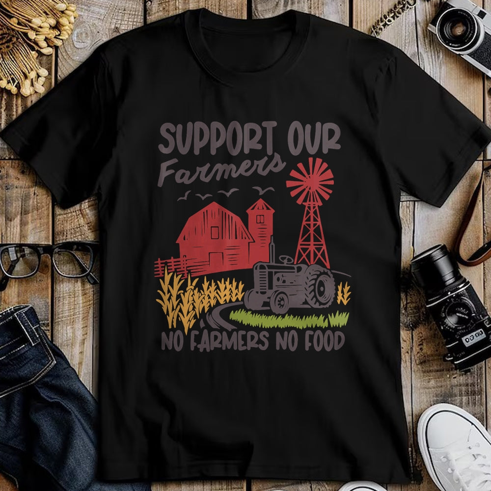 Best Farmer Life Shirt, Funny Farmer UnisexT-Shirt/Hoodie/Sweatshirt HLT00 - Support Our Farmer No Farmers No Food T-Shirt