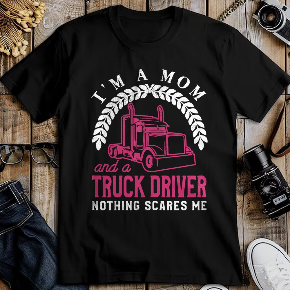 Best Truck Driver Life Shirt, Funny Trucker UnisexT-Shirt/Hoodie/Sweatshirt HLT00 - Truck Driver Mom Funny Cool Trucker Mother Gift T-Shirt