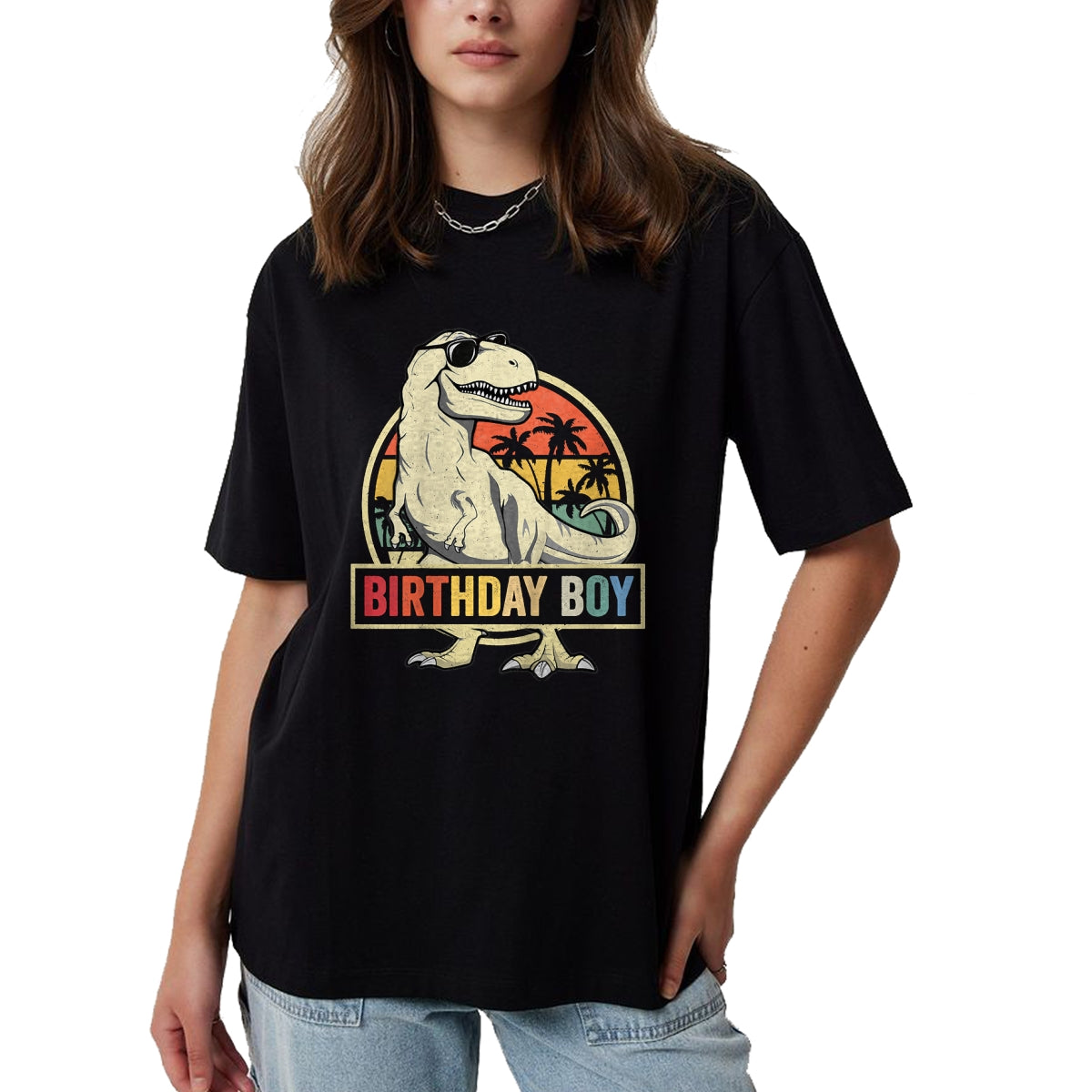 Best Dinosaur Lover Shirt, Funny Dinosaur UnisexT-Shirt/Hoodie/Sweatshirt HLT00 - Birthday Boy Dino T Rex Dinosaur Boys Matching Family Tees T Shirts for Kids