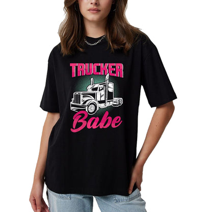 Best Truck Driver Life Shirt, Funny Trucker UnisexT-Shirt/Hoodie/Sweatshirt HLT00 - Trucker Babe Female Truck Driver Woman Trucker T-Shirt