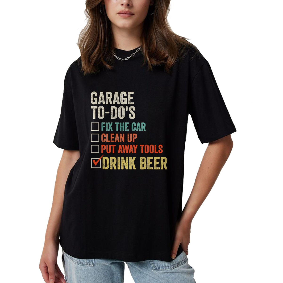 Best Mechanic Life Shirt, Funny Mechanic UnisexT-Shirt/Hoodie/Sweatshirt HLT00 - I'll Be in The Garage T-Shirt, Men, Black, 3X-Large