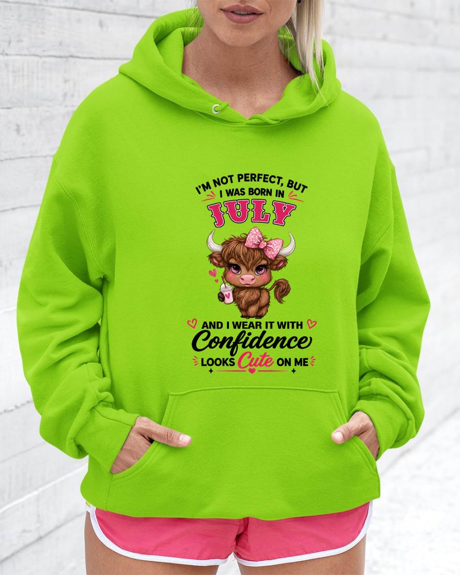 JULY BORN CONFIDENCE TEE - FOR WOMEN - TLEE07 (SKU2608-118-07)