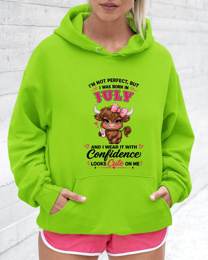 JULY BORN CONFIDENCE TEE - FOR WOMEN - TLEE07 (SKU2608-118-07)