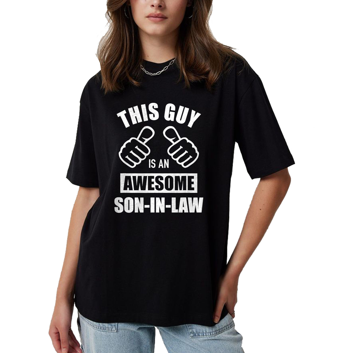 Best Wife Shirt, Wife and Husband Unisex T-Shirt/Hoodie/Sweatshirt HLT00 - This guy awesome son-in-law from father-in-law T-Shirt