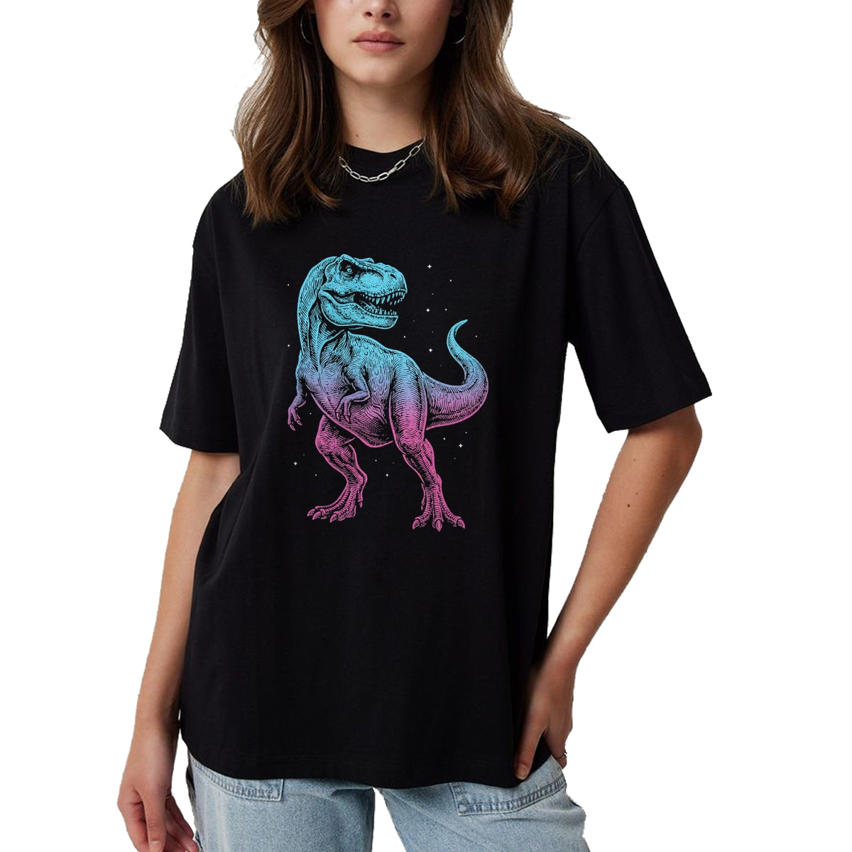 Best Dinosaur Lover Shirt, Funny Dinosaur UnisexT-Shirt/Hoodie/Sweatshirt HLT00 - T-Rex Illustration Dinosaur T-Shirt