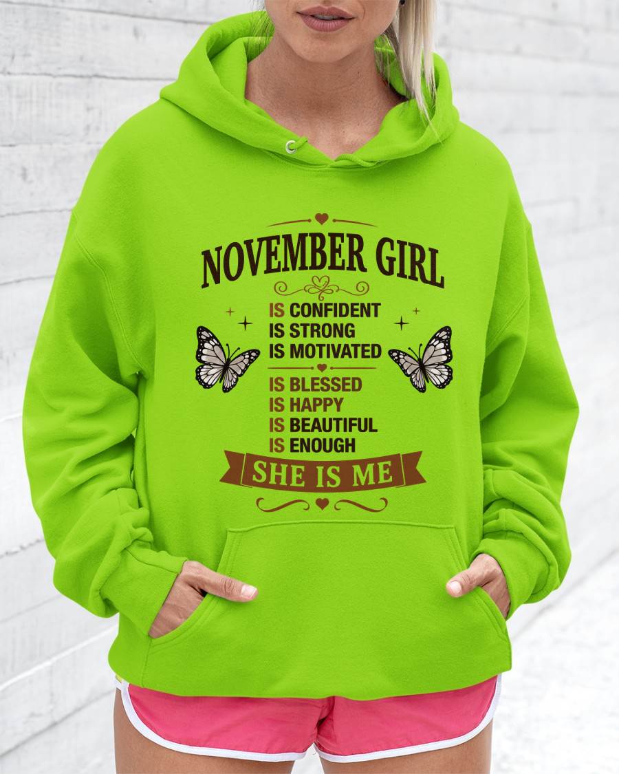 NOVEMBER GIRL – FAITH, STRENGTH & BEAUTY - FOR WOMEN - TLEE11 (SKU2605-378-11)