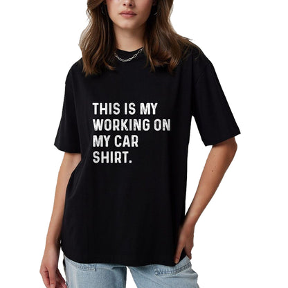Best Mechanic Life Shirt, Funny Mechanic UnisexT-Shirt/Hoodie/Sweatshirt HLT00 - This Is My Working On My Car Shirt Mechanic Classic Restore T-Shirt
