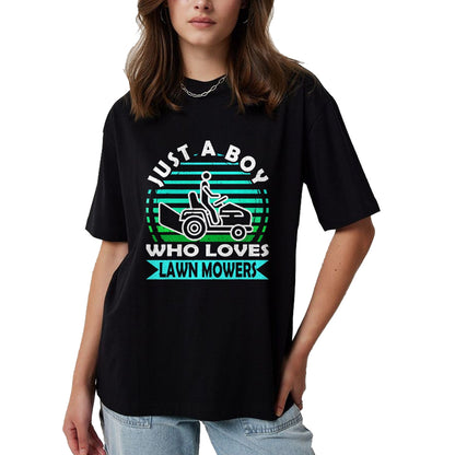Best Farmer Life Shirt, Funny Farmer UnisexT-Shirt/Hoodie/Sweatshirt HLT00 - Funny Lawn Mowing Design Boys Kids Lawn Mower Gardening T-Shirt