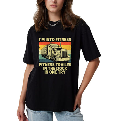 Best Truck Driver Life Shirt, Funny Trucker UnisexT-Shirt/Hoodie/Sweatshirt HLT00 - Best Truck Driver Art For Men Dad Women Trucking CDL Trucker T-Shirt (2)