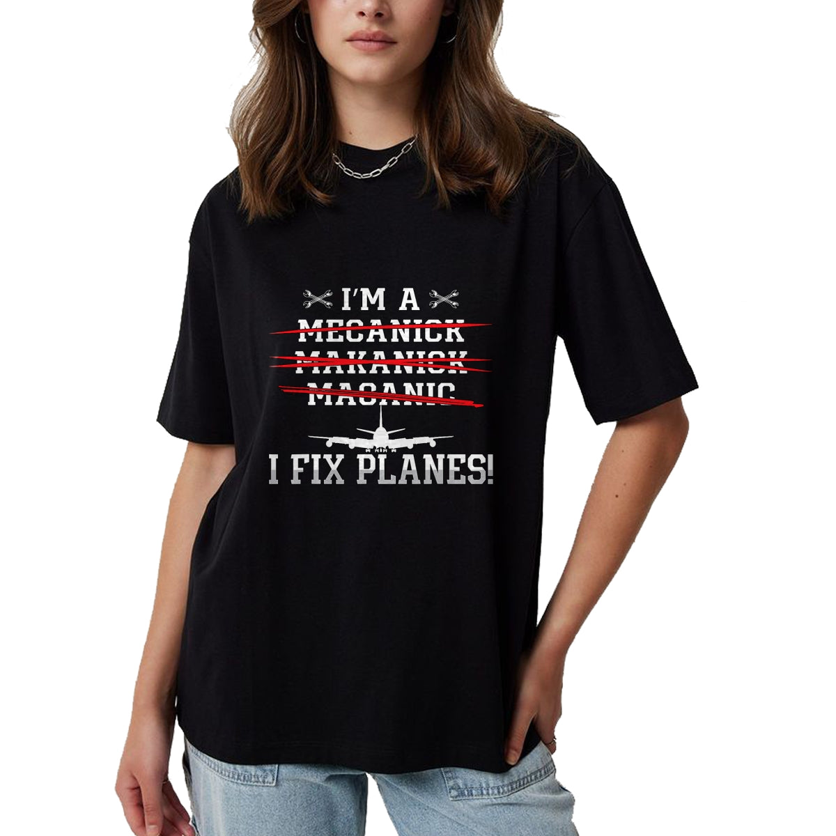 Best Mechanic Life Shirt, Funny Mechanic UnisexT-Shirt/Hoodie/Sweatshirt HLT00 - I'm A I Fix Planes Love Airplanes Aviation Aircraft Mechanic T-Shirt