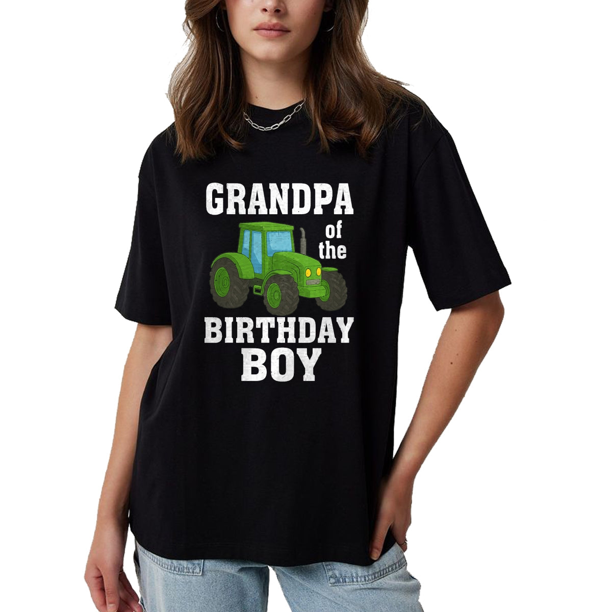 Best Farmer Life Shirt, Funny Farmer UnisexT-Shirt/Hoodie/Sweatshirt HLT00 - Funny Grandpa of The Birthday Boy Tractor Farm Family T-Shirt